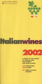 Image of Slow Food Guide to Italian Wines 2002 Paperback