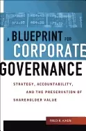 Image of blueprint for corporate governance strategy accountability and the preserva