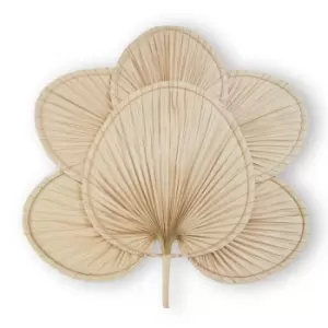 image of Balta Natural Palm Leaf Fan