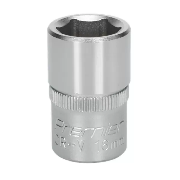 image of Genuine SEALEY S1216 WallDrive&#174; Socket 16mm 1/2Sq Drive