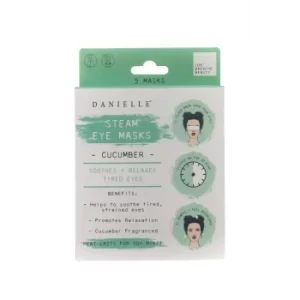 image of Danielle Creations Cucumber Steam Eye Mask Set