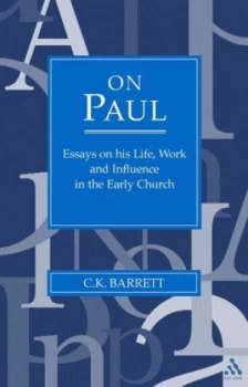 Image of On Paul by C. K Barrett Book