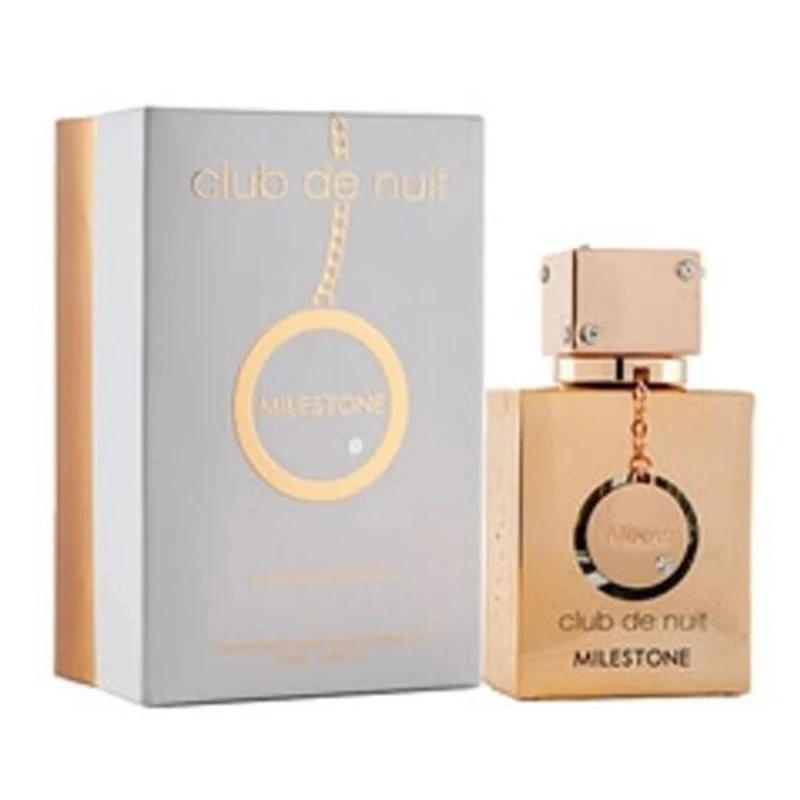 Image of Armaf Club De Nuit Milestone Concentrated Perfume Oil 18ml White unisex