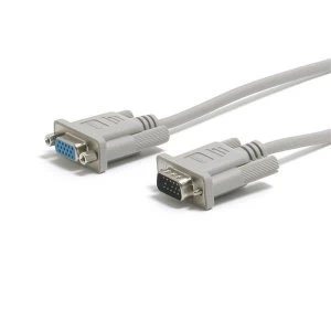 image of StarTech 6ft VGA Monitor Extension Cable HD15 MF