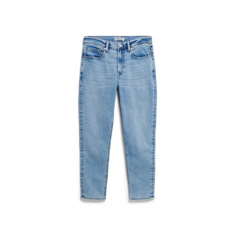 Image of ARMEDANGELS Womens tapered jeans ARMEDANGELS Cayaa Tarpa Bleu Female 27