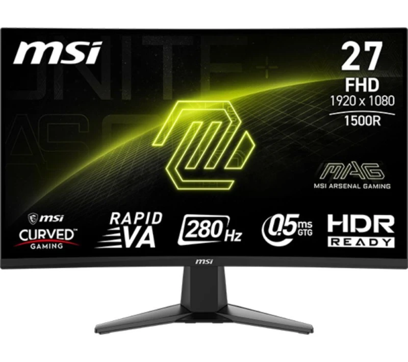 Image of MSI MAG 276CXF computer monitor 68.6cm (27") 1920 x 1080 pixels