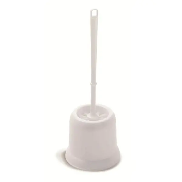 image of Addis Round Toilet Brush, 44cm, White