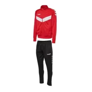 image of Hummel Academy Essential Inf Poly Suit - Red