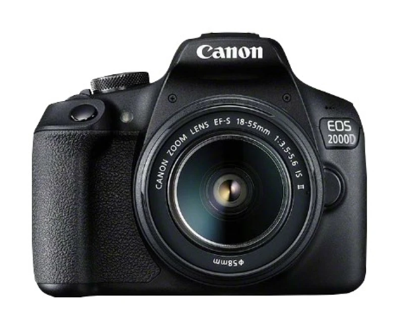 Image of Canon Reflex EOS 2000D - Black + Canon EF-S III f/3.5-5.6