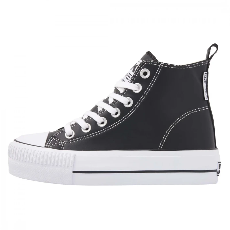 Image of british knights Womens Trainers British Knights Kaya Mid Noir Female 37 B49-3736-02