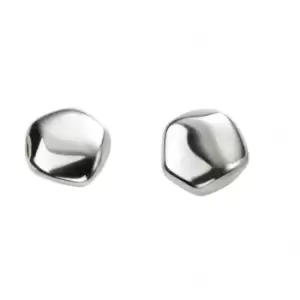 image of Beginnings Sterling Silver Organic Stud Earrings E5759