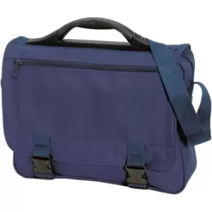 image of Shugon Dublin Briefcase Bag (11 Litres) (One Size) (Navy Blue) - Navy Blue