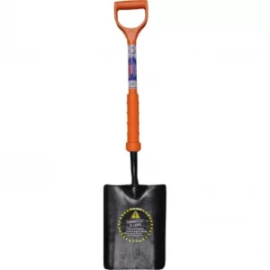 image of Faithfull Taper Mouth Shovel Fibreglass Insulated Shaft