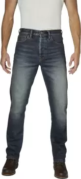 Image of Rokker Rokkertech Straight Motorcycle Jeans, blue, Size 29, blue, Size 29