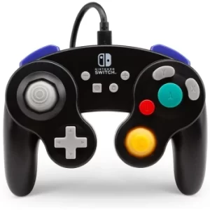 image of PowerA Black Gamecube Style Wired Nintendo Switch Controller