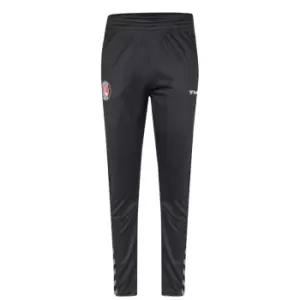 image of Hummel Charlton Athletic Tracksuit Bottoms Juniors - Black