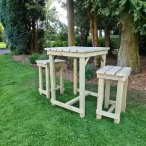 image of Churnet Valley Garden Furniture Churnet Valley Butchers Bar Set