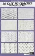 Image of beginners guide 30 easy to crochet pattern stitches