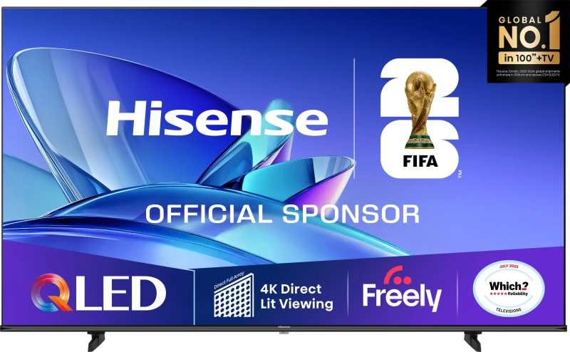 Image of Hisense 50" 50E78QTUK Smart 4K Ultra HD QLED TV