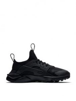 Image of Nike Childrens Huarache Run Ultra Trainers - Black, Size 1