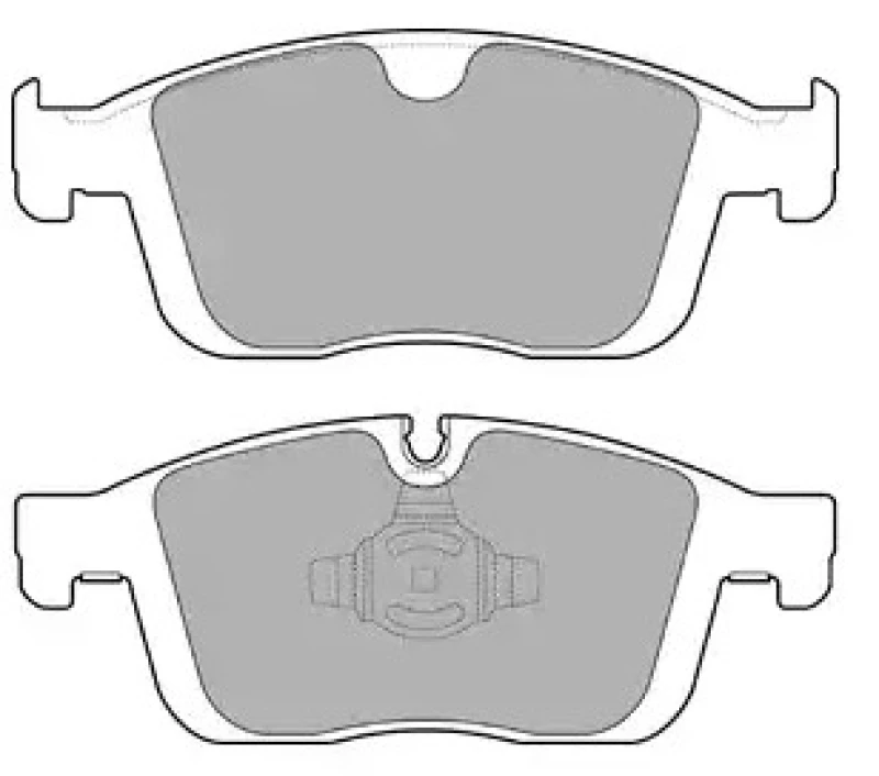 Image of A.B.S. 35143 Brake pad set prepared for wear warning indicator Brake Pad Set,disc brake (402)