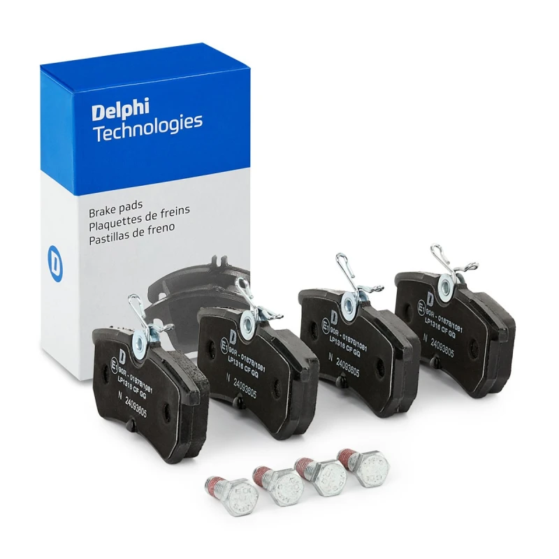 Image of DELPHI Brake pad set DELPHI LP1316