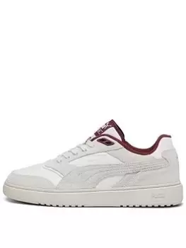 Image of Puma Puma Doublecourt Trainers, White, Size 11, Men