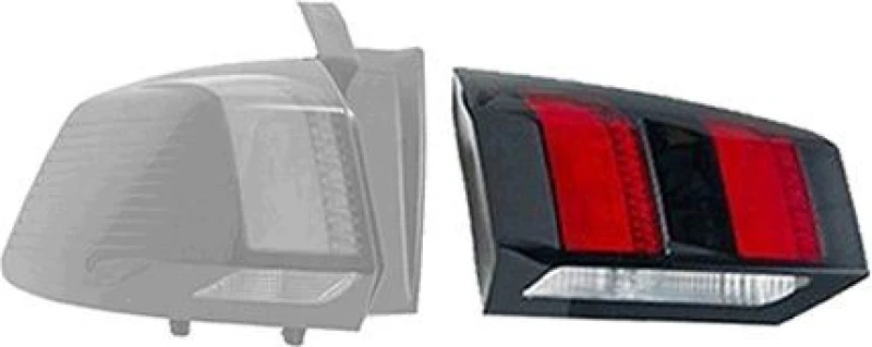 Image of VAN WEZEL Rear light VAN WEZEL 4007923
