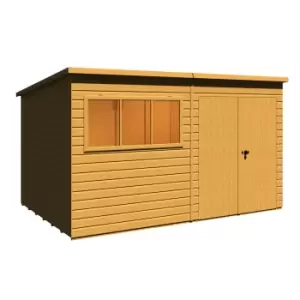 image of Shire Ranger Premium Shiplap Shed Workshop 12ft x 8 ft