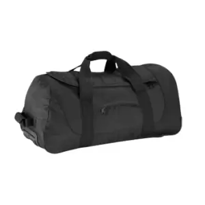Image of Quadra Vessel Wheelie Travel Bag (70 Litres) (One Size) (Black)