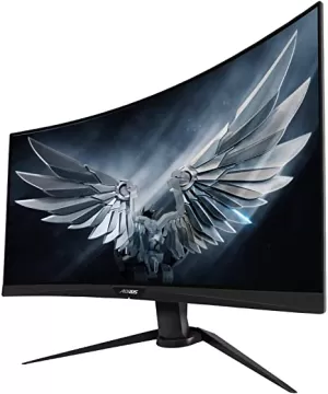 Image of Gigabyte Aorus 27" CV27F-EK Full HD Curved LED Gaming Monitor