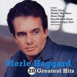 Image of 20 Greatest Hits by Merle Haggard CD Album