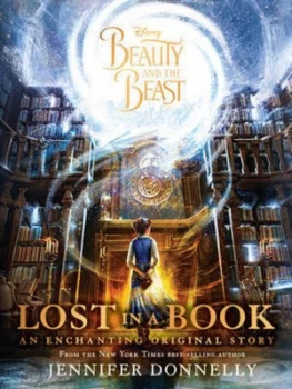 Image of Disney Beauty and the Beast Lost in a Book by Jennifer Donnelly Book