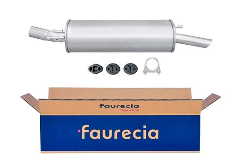 Image of Rear silencer HELLA 8LD 366 029-941