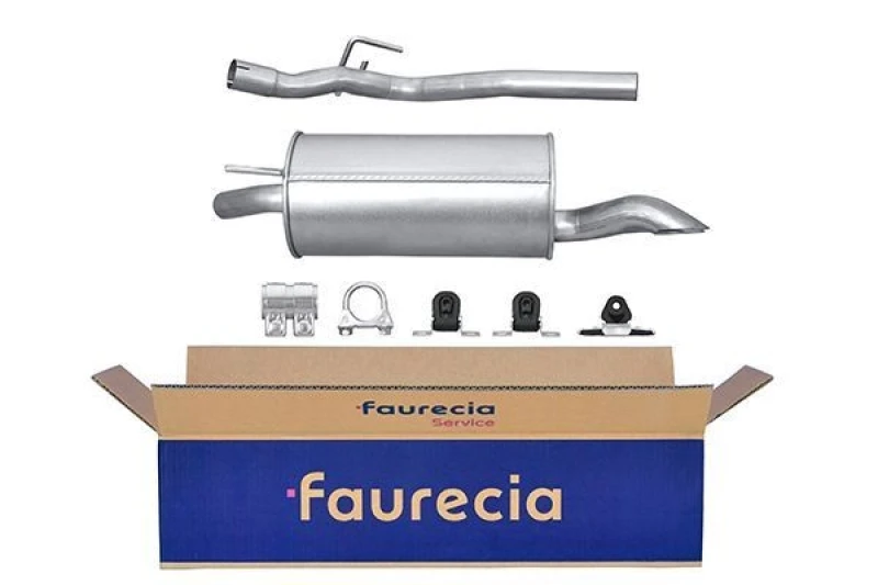 Image of Rear silencer HELLA 8LD 366 036-561