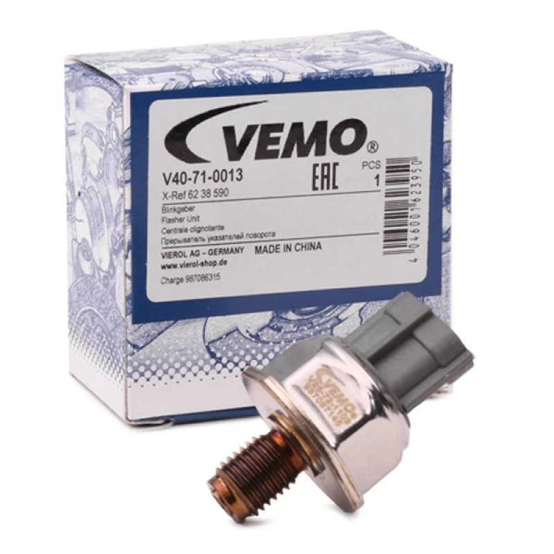 Image of VEMO V25-72-1103 Sensors Q+, original equipment manufacturer quality Sensor,fuel pressure (3942)
