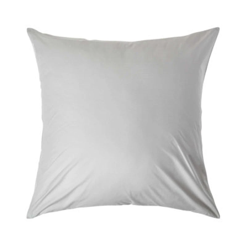 Image of Homescapes Continental Egyptian Cotton Pillowcase 200 TC, 60 x 60cm Silver