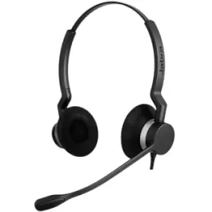 Image of Biz 2300 QD Duo - Headset - Head-band - Office/Call center - Black - Binaural - 1.075 m