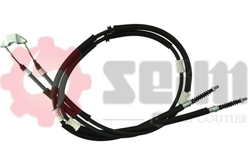 Image of Handbrake cable SEIM 653287