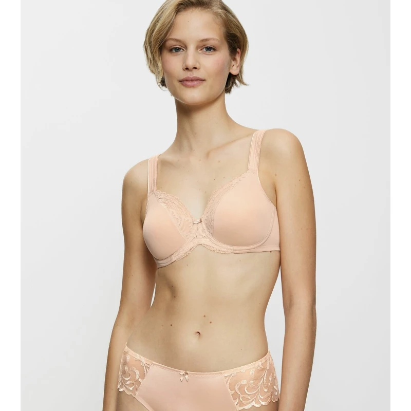 Image of Triumph Modern Lace + Cotton Full Cup Bra beige Polyamide 40B