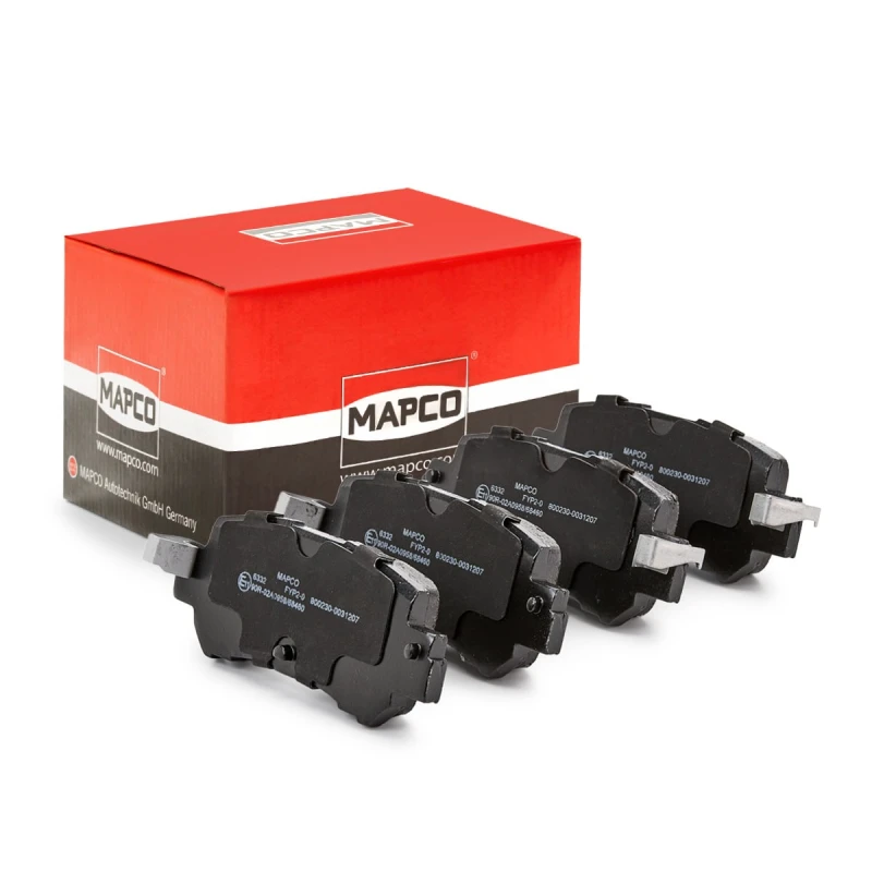 Image of Brake pad set MAPCO 6332