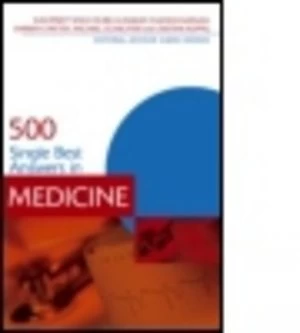 Image of 500 single best answers in medicine by Sukhpreet Singh Dubb