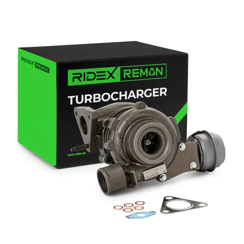 Image of RIDEX REMAN 2234C10776R Turbocharger Incl. Gasket Set Charger,charging system (2234)
