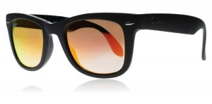 image of Ray-Ban Folding Sunglasses Black 60694W 50mm