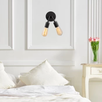 image of Harput - N-1328 Black Wall Lamp