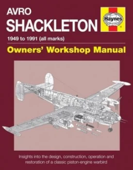 Image of Avro Shackleton Manual by Keith Wilson Hardback