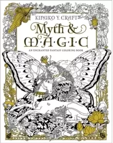 Image of Myth & Magic - Coloring Book : An Enchanted Fantasy Coloring Book