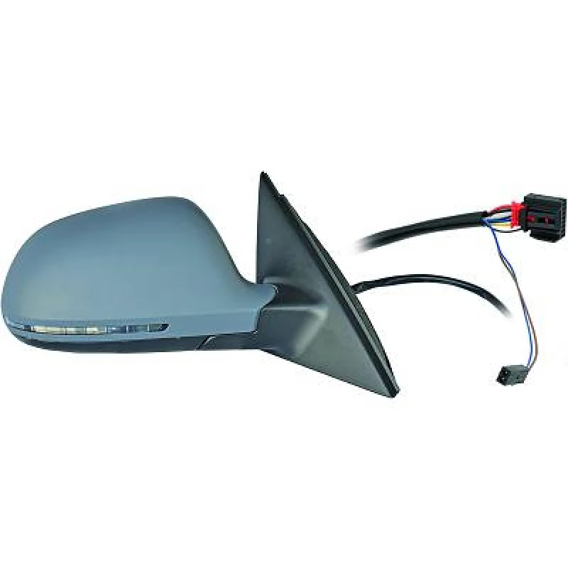Image of DIEDERICHS 1018324 Wing mirror Right, Complete Mirror, primed Outside Mirror (50)