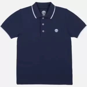 Image of Timberland Kids Cotton-Pique Polo Shirt - 10 Years