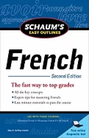Image of schaums easy outline of french second edition